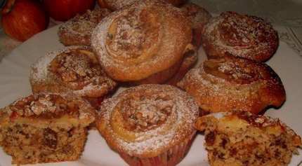 Muffin - Almás muffin